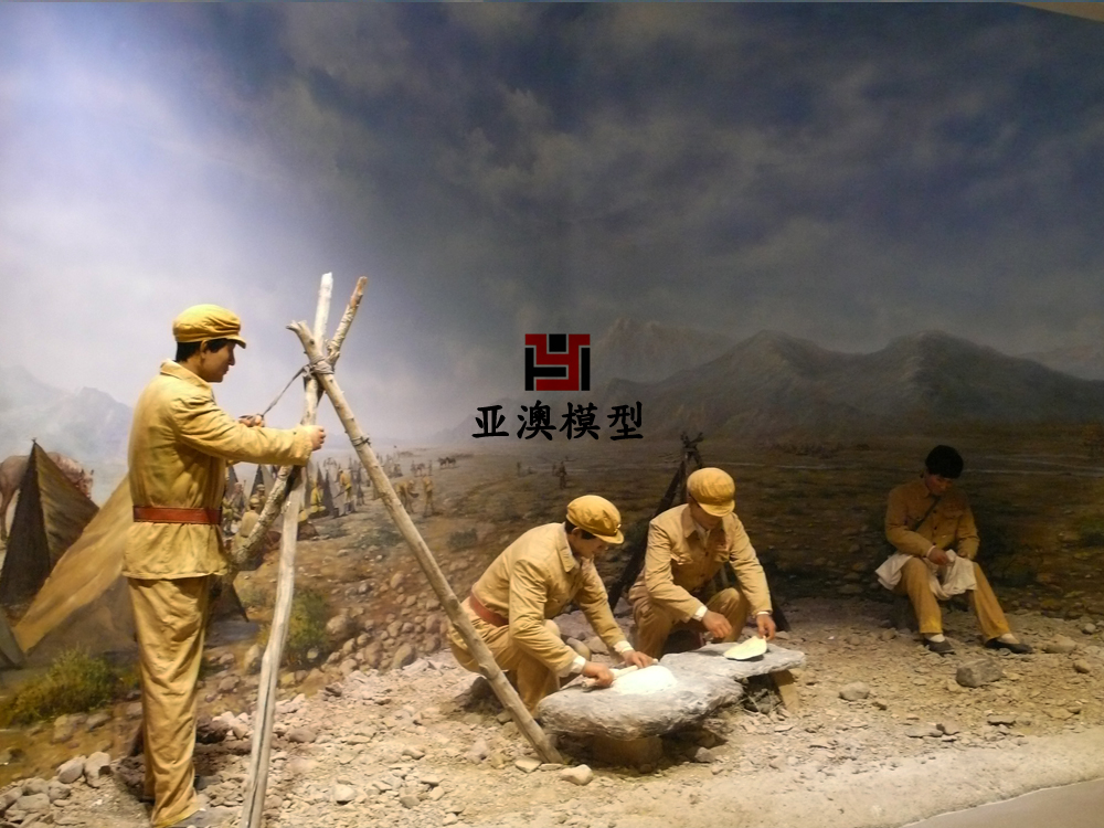 “短暫的宿營(yíng)”場(chǎng)景復(fù)原