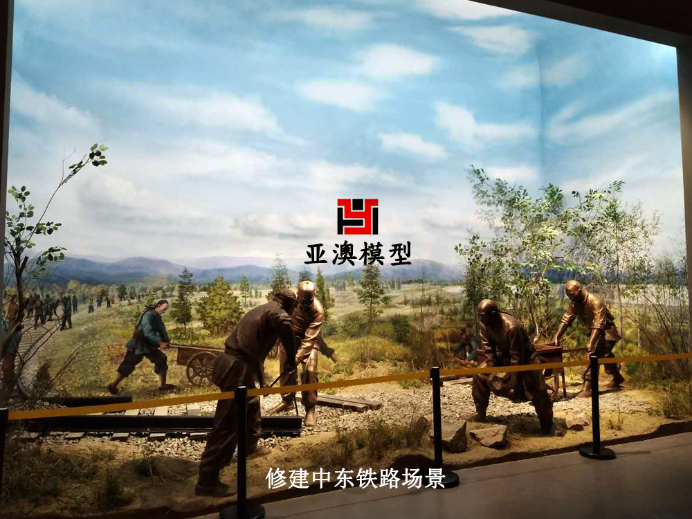 哈爾濱工運(yùn)史館場(chǎng)景