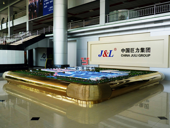 中國巨力集團(tuán)園區(qū)沙盤