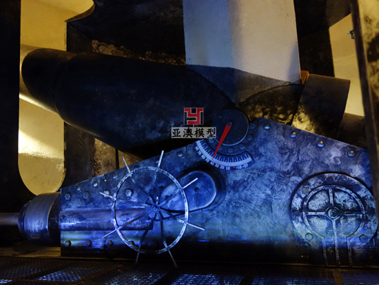 一戰(zhàn)德國大炮復(fù)原模型